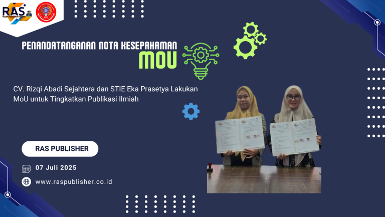CV. Rizqi Abadi Sejahtera dan STIE Eka Prasetya Lakukan MoU untuk Tingkatkan Publikasi Ilmiah