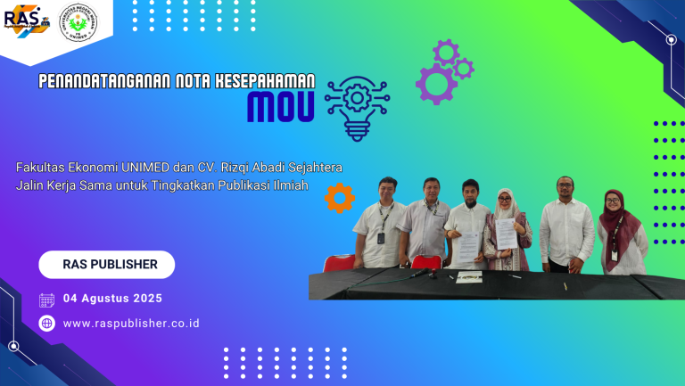 Fakultas Ekonomi UNIMED dan CV. Rizqi Abadi Sejahtera Jalin Kerja Sama untuk Tingkatkan Publikasi Ilmiah